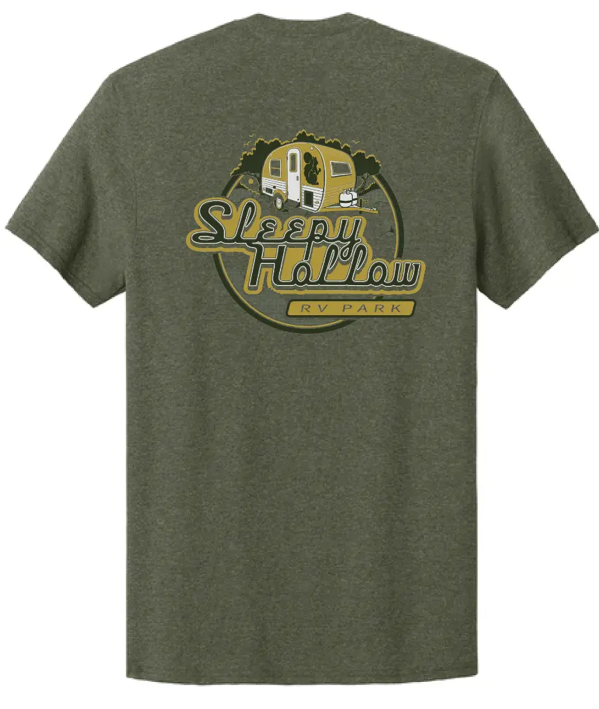 2026 Back - Military Green Tee.webp