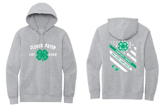 2025 Clover Patch 4-H Adult Hoodie