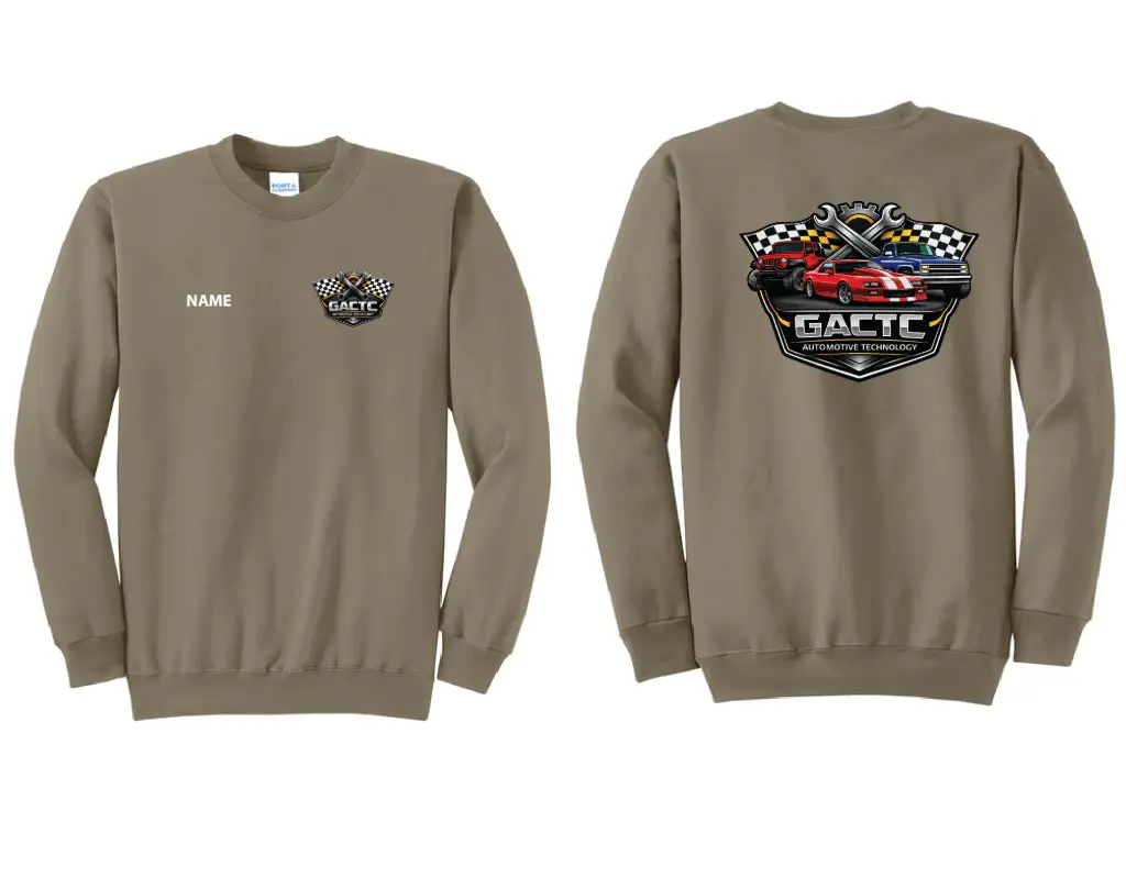 2026 GACTC Auto Tech Crewneck Sweatshirts