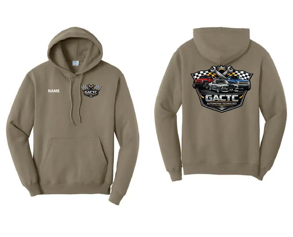 2026 GACTC Auto Tech Pullover Hooded Sweatshirt