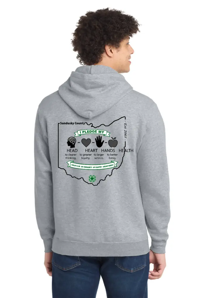2026 Clover Patch 4-H Club Adult Hoodie