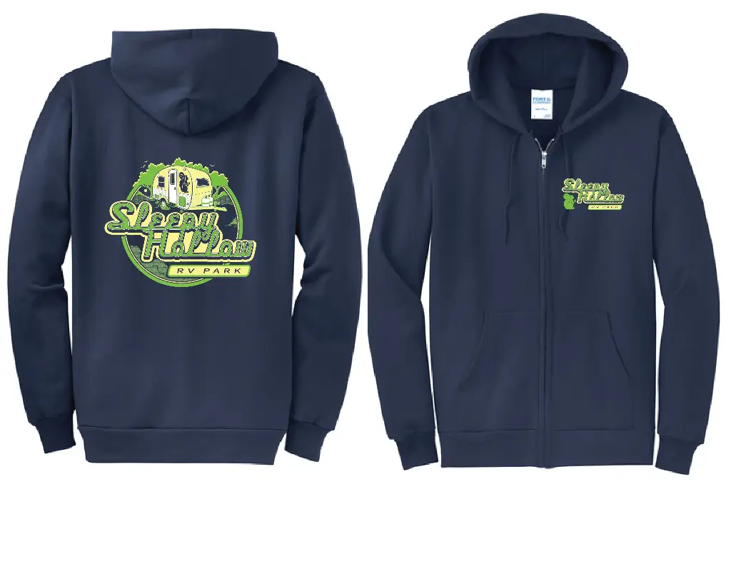 Sleepy Hollow Full Zip Hooded Sweatshirt