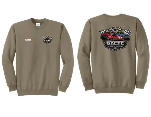 2026 GACTC Auto Tech Crewneck Sweatshirts