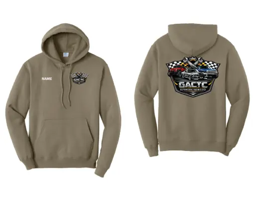 2026 GACTC Auto Tech Pullover Hooded Sweatshirt